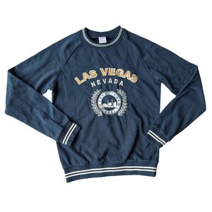 Las Vegas Nevada Crew Sweatshirt Est 1905 Collegiate style blue Crewneck‎ small